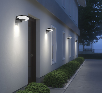 Discovery Style Solar Wall Lamp