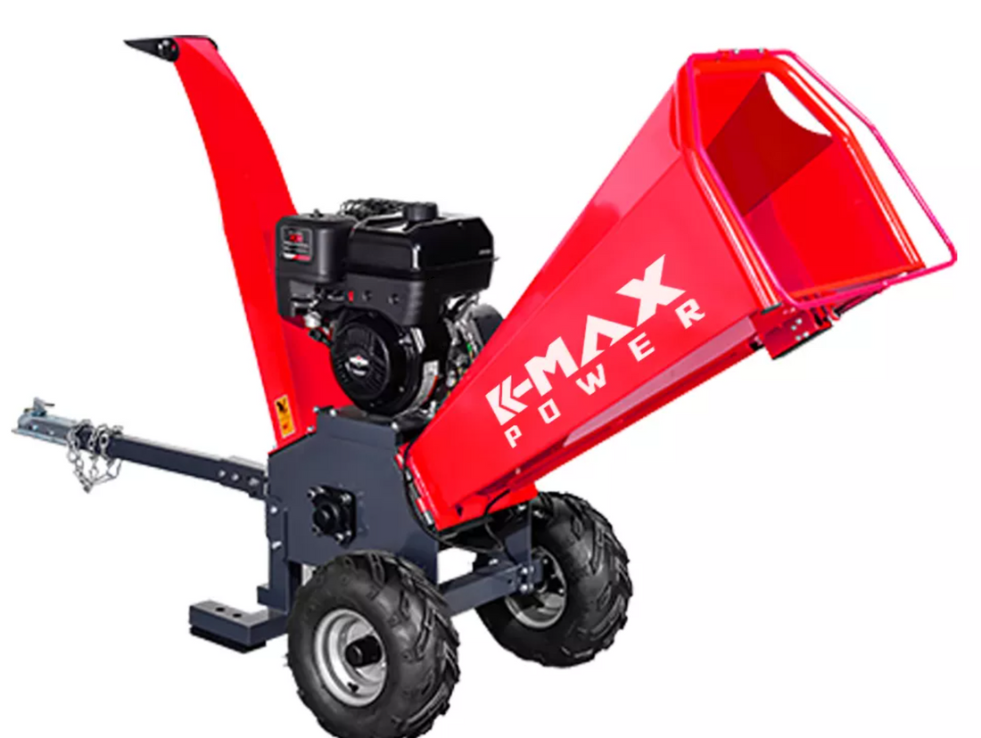 K-Maxpower - Déchiqueteuse à bois à quatre temps à tambour 15HP