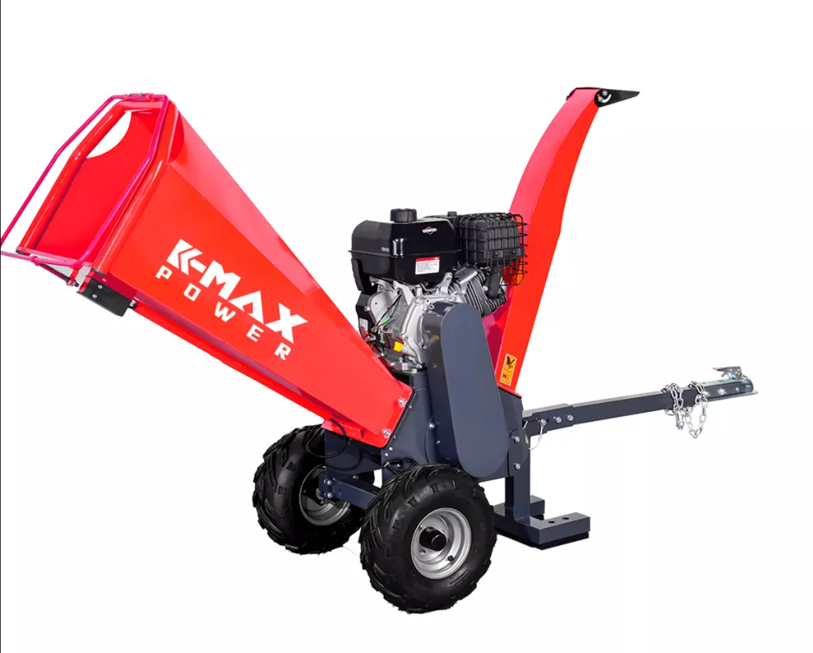 K-Maxpower - 15HP Drum Four-Stroke Wood Chipper