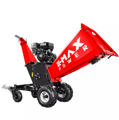 K-Maxpower - 15HP Drum Four-Stroke Wood Chipper